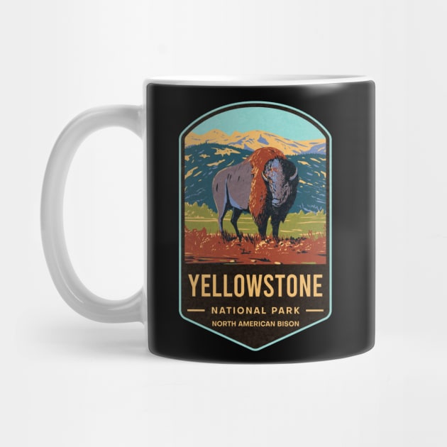 Yellowstone National Park American Bison by JordanHolmes